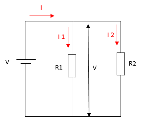 直流回路の並列接続