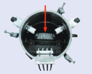 油入変圧器のタップ台